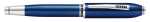 Cross Rollerball Peerless 125 Transluzent Quarz-Blau graviert