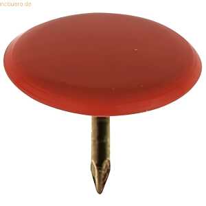 Reißnägel SUN, kunststoffüberzogen, Weiß, Ø 9,5 mm, Dose à 1000 Stück