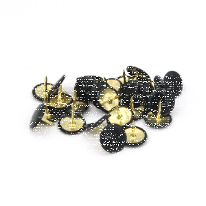 Alco Reißnagel SUN Metall Ø 9,5mm schwarz 1000 ST