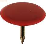 Reißnägel SUN, kunststoffüberzogen, Rot,...