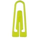 Briefklammern, Kunststoff, Gelb, 26 mm, Dose à...