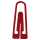 Alco Briefklammer Plastik 26mm rot 100 Stück