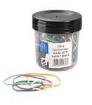 Gummiringe, bunt gemischt, Dose à 100 g, für...