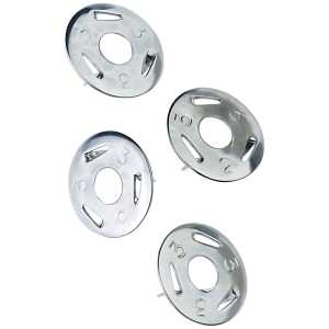 Alco Dreizackstift Metall Ø 12mm vernickelt 25 ST