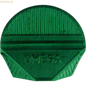 Eckenklammern, Aluminium, lackiert, Dunkelgrün, Dose à 1000 Stück