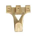 Bilderhaken Größe 4, vermessingt, mit...