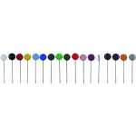 Alco Landkartennadel 16mm Ø5mm sortiert 50 Stück