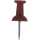 Alco Pinnwandnadel Kunststoff rot 12mm 200 ST