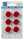 Alco Haftmagnet 7mm Ø 24mm rot 6 Stück