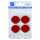 Alco Haftmagnet 7mm Ø 32mm rot 4 Stück