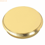 Alco Haftmagnet 7mm Ø 32mm gold 4 Stück