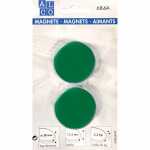 Kraftmagnete, rund, Grün, Ø 38 mm,...