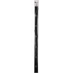 Alco Wandleiste Metall lackiert 5x50cm schwarz inkl. 2...