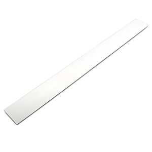 Wandleisten, für Magnete, Weiß, mit 6 Löchern, 150 x 5 cm, VE = 10 Stück