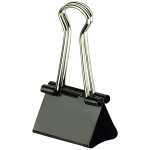 Alco Foldbackklammer Metall vernickelt 19mm schwarz 8...