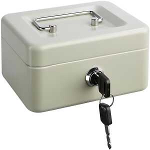 Geldkassette, Grau, (L/B/H) 250/170/85 mm