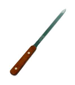 Alco Brieföffner, gerade, 22,6 cm, Holzgriff, Edelstahl