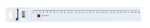 Kunststofflineal, transparent, 30 cm mit Facette &...