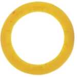 Schlüsselringe, Gelb, Schachtel à 100 Stück