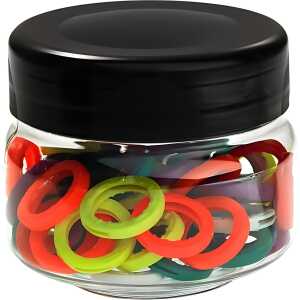 Schlüsselringe, bunt gemischt, Dose à 50 Stück