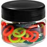 Schlüsselringe, bunt gemischt, Dose à 50...