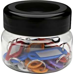 Schlüsselanhänger, bunt gemischt, Dose à 15 Stück, für Großverbraucher