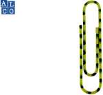 Alco Briefklammer ZEBRA Metall kunststbe 50mm...