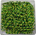 Briefklammern ZEBRA, Gelb-Grün,...