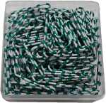 Alco Briefklammer ZEBRA Metall 28mm weiß-mint 1000...