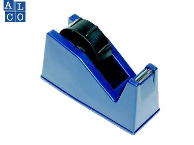 Alco Klebeband Tischabroller, Blau, für Kleberollen (B/L) 25 mm / 66 m,