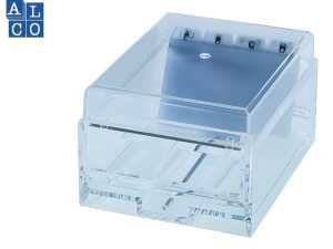 Alco Karteibox Acryl 150x110x80mm glasklar