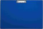 Klemmbrett, DIN A3, quer, Blau, kunststoffüberzogen,...