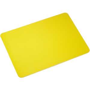 Alco Arbeits-und Bastelunterlage gelb abwaschbar rutschfest 30x42cm