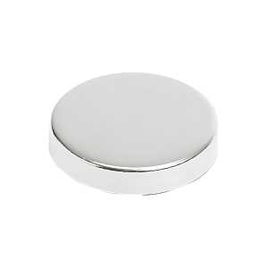 Alco Metall Haftmagnete, Ø ca. 22 mm, vernickelt, Dose à 10 Stück