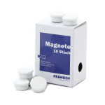 Haftmagnete, rund, Schwarz, Ø 13 mm, Schachtel...