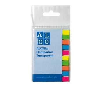 Alco Haftmarker ALCOfix 50x6mm 10 Farben je 40 Stück
