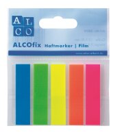 Alco ALCOfix Haftmarker, Film, 12 x 50 mm, je Farbe 25...