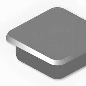 Haftmagnete, eckig, Rot, 13 x 13 mm, Schachtel à 10 Stück, Haftkraft min. 0,1 kp