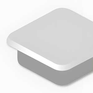 Haftmagnete, eckig, Grau, 13 x 13 mm, Schachtel à 10 Stück, Haftkraft min. 0,1 kp