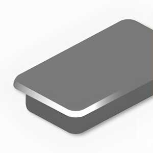 Haftmagnete, eckig, Blau, 13 x 24 mm, Schachtel à 10 Stück, Haftkraft min. 0,3 kp