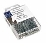 Alco NORICA Briefklammer Eisen verzinkt 32mm 50 Stück