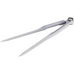 Marinezirkel, nickelfarben, matt, 180 mm, klassische...