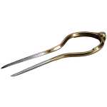 Einhand-Marinezirkel, Messing, poliert zaponiert, 190 mm,...