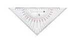 Kursdreieck, klein, 2 mm, stark, Hypothenuse 27 cm,...