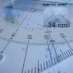 Kursdreieck, groß, 3 mm stark, Hypothenuse 33 cm,...