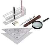 Bestückung für Besteckhalter, je 1x 1310A,1270, Radiergummi, Radierstift Kugelschreiber, Bleistift, Anspitzer