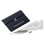 Bestecktasche, Blau, leer, (L/B/H) 35/20/0,3 cm