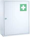 Erste-Hilfe-Verbandsschrank, Stahl, Weiß, 2...