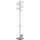 Alco Standgarderobe pulverbeschichtetes Metall 172 cm Ø 40 silber