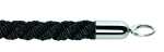 Kordel, Nylon, gedrehte Schlinge, Schwarz, (L/Ø)...